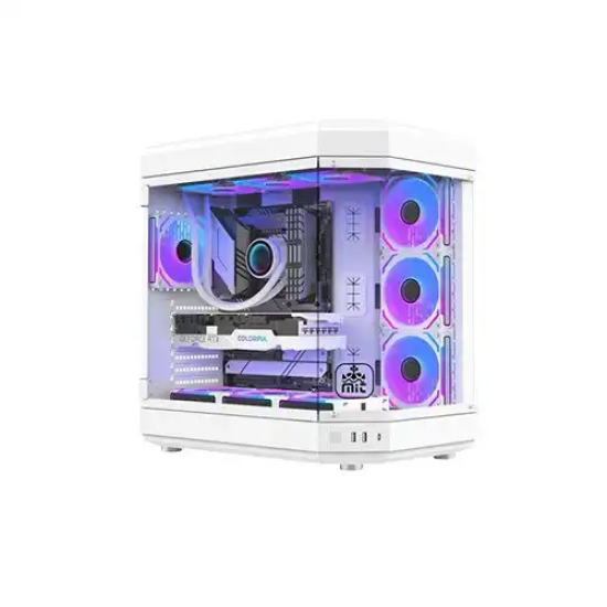 Againcart Infinity X10 ARGB ATX Gaming Case White