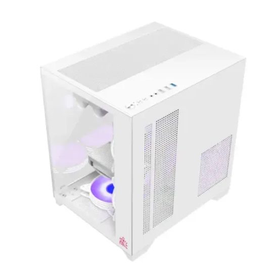 Againcart Mystery Box X5 Desktop Gaming Case White