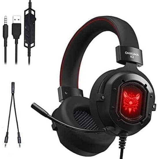 ONIKUMA-K3 RGB Wired Gaming Headphone