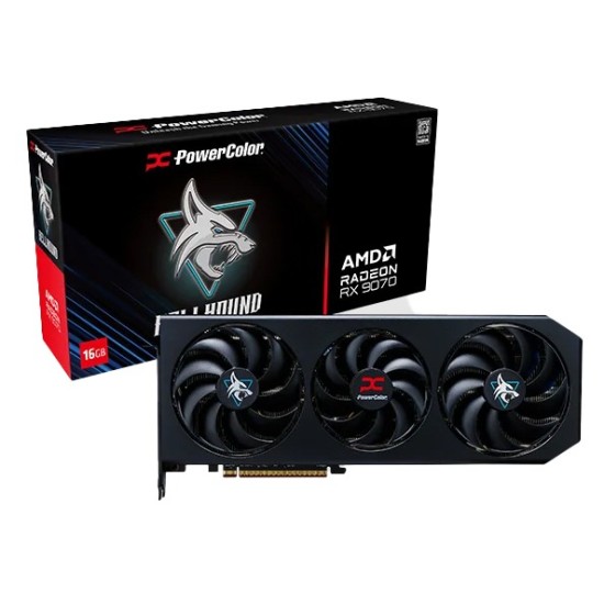 PowerColor Hellhound AMD Radeon RX 9070 16GB GDDR6