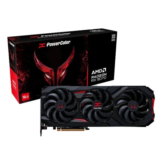 PowerColor Red Devil AMD Radeon™ RX 9070 OC 16GB GDDR6
