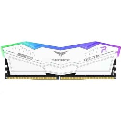 TEAM T-FORCE DELTA RGB White 8GB 6000MHz DDR5 Gaming RAM