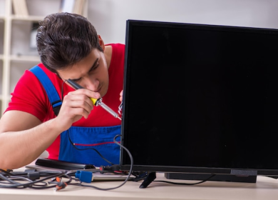 Monitor Servicing Repair